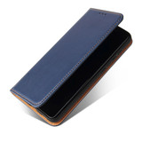 For Samsung Galaxy S21+ Plus Case Leather Flip Wallet Folio Cover Blue | iCoverLover Australia
