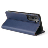 For Samsung Galaxy S21+ Plus Case Leather Flip Wallet Folio Cover Blue | iCoverLover Australia