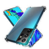 For Samsung Galaxy S21 Ultra Case Transparent TPU Light Protective Clear Cover | iCoverLover Australia