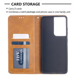 For Samsung Galaxy S21 Case Ultra Case Rhombus Texture Folio Magnetic PU Leather Cover, Wallet & Kickstand, Yellow | iCoverLover Australia