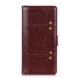 For Samsung Galaxy S21+ Plus Case Wild Horse Texture Folio PU Leather Cover, Wallet & Kickstand, Brown | iCoverLover Australia