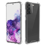 For Samsung Galaxy S21 Case Transparent Acrylic Light Protective Clear Cover | iCoverLover Australia