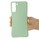 For Samsung Galaxy S21+ Plus Case, Solid Color Liquid Silicone Shockproof Full Coverage Cover, Green | iCoverLover Australia