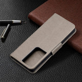 For Samsung Galaxy S21 Case Ultra Case Butterflies Emboss Folio PU Leather Cover, Wallet, Kickstand & Lanyard, Grey | iCoverLover Australia