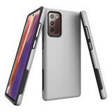 For Samsung Galaxy Note 20 Armour Case Tough Protective Cover Silver | iCoverLover Australia