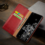 For Samsung Galaxy S20 Ultra Case Leather Flip Wallet Folio Cover Red | iCoverLover Australia