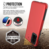 For Samsung Galaxy S20+ Plus Case Shockproof Protective Cover Red | iCoverLover Australia