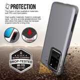 For Samsung Galaxy S20 Ultra Case Shockproof Protective Cover Grey | iCoverLover Australia