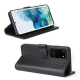 For Samsung Galaxy S20 Ultra Case iCoverLover Genuine Cow Leather Wallet Cover Black | iCoverLover Australia