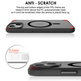 For iPhone 14 Case Compatible with MagSafe Carbon Fibre Pattern Cover Black | iCoverLover Australia