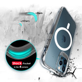 iCoverLover For iPhone 12 Pro/12 Case Compatible with MagSafe Shockproof Cover Clear | iCoverLover Australia