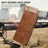 For iPhone 12/12 Pro Case Detachable Wallet Cover Compatible with MagSafe Brown | iCoverLover Australia