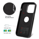 For iPhone 14 Plus Case Detachable Wallet Cover Compatible with MagSafe Black | iCoverLover Australia