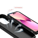 For iPhone 14 Case Tough Protective Slide Camera Cover Magnetic Ring Holder Black | iCoverLover Australia