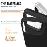 For iPhone 14 Pro Case Armour Shockproof Strong Light Slim Cover Black | iCoverLover Australia