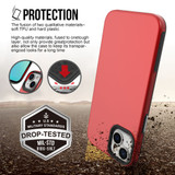 For iPhone 14 Case Shockproof Protective Cover Red | iCoverLover Australia