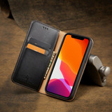For iPhone 14 Case Leather Flip Wallet Folio Cover with Stand Black | iCoverLover Australia