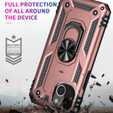 For iPhone 13 mini Case, Protective Shockproof TPU/PC Cover, Ring Holder, Rose Gold | iCoverLover Australia