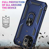 For iPhone 13 Pro Case, Protective Shockproof TPU/PC Cover, Ring Holder, Blue | iCoverLover Australia