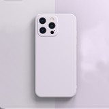 For iPhone 13 Pro Max Case, Liquid Silicone Flannel Lined Back Cover, Purple | iCoverLover Australia