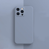 For iPhone 13 Pro Case, Liquid Silicone Flannel Lined Back Cover, Blue | iCoverLover Australia