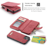 For iPhone 13 mini Case, Wallet PU Leather Detachable Folio Cover, Red | iCoverLover Australia