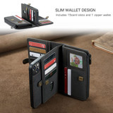 For iPhone 13 mini Case, Wallet PU Leather Detachable Flip Cover, Black | iCoverLover Australia