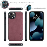 For iPhone 13 mini Case, Wallet PU Leather Detachable Flip Cover, Red | iCoverLover Australia