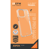 For iPhone 13 Pro Max EFM Aspen Case Armour D3O Crystalex Cover Clear | iCoverLover Australia