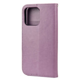 For iPhone 13 Pro Max Case, Playful Butterflies PU Leather Wallet Cover, Stand, Light Purple | iCoverLover Australia