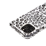 For iPhone 13 Pro Max Case, Leopard Print Folio PU Leather Wallet Cover, Card Slot, Holder, White | iCoverLover Australia