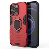 For iPhone 13 Pro Case, Shockproof PC/TPU Protective Cover with Magnetic Ring Holder, Red | iCoverLover Australia