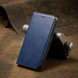 For iPhone 13 Pro Max Case Leather Flip Wallet Folio Cover with Stand Blue | iCoverLover Australia