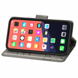 For iPhone 13 Pro Case, Butterfly PU Leather Wallet Cover, Lanyard & Stand, Grey | iCoverLover Australia