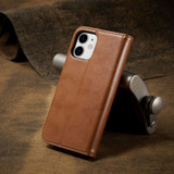 For iPhone 13 Pro Case Leather Flip Wallet Folio Cover with Stand Brown | iCoverLover Australia