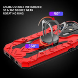 For iPhone 13 mini Case Tough Protective Cover Magnetic Ring Holder Red | iCoverLover Australia