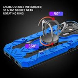 For iPhone 13 Case Tough Protective Cover Magnetic Ring Holder Blue | iCoverLover Australia