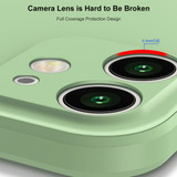 For iPhone 12 mini Case, Liquid Silicone Shockproof Protective Cover, Beige | iCoverLover Australia