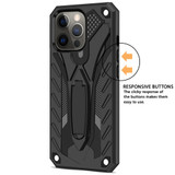 For iPhone 13 Pro Max Case Armour Strong Shockproof Tough Cover with Kickstand Black | iCoverLover Australia