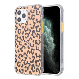 For iPhone 12 Pro Max Case Leopard Print TPU + Acrylic Protective Case, Detachable Buttons, Yellow | iCoverLover Australia