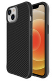 For iPhone 13 Case, Tough Carbon Fibre Protective Cover, Black | iCoverLover Australia