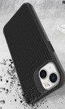 For iPhone 13 Case, Tough Carbon Fibre Protective Cover, Black | iCoverLover Australia