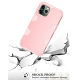 For iPhone 12/12 Pro Case Protective Armored 3-Layer Cover,Rose Gold | iCoverLover Australia
