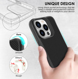 For iPhone 13 Pro Max Case, Tough Carbon Fibre Protective Cover, Black | iCoverLover Australia