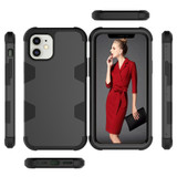 For iPhone 12 mini Case Protective Armored 3-Layer Cover,Black | iCoverLover Australia