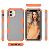 For iPhone 12 mini Case Protective Armored 3-Layer Cover,Grey & Orange | iCoverLover Australia