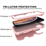 For iPhone 12 mini Case Protective Armored 3-Layer Cover,Rose Gold | iCoverLover Australia