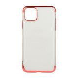 For iPhone 12 Pro Max Case Electroplated TPU Protective Soft Cover, Red | iCoverLover Australia
