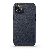 For iPhone 12 mini (5.4in) Case Genuine Leather Durable Slim Fit Protective Cover Blue | iCoverLover Australia