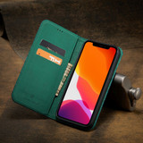 For iPhone 12 Pro Max (6.7in) Case, Fierre Shann Crocodile Pattern Genuine Cow Wallet Leather Cover, Green | iCoverLover Australia